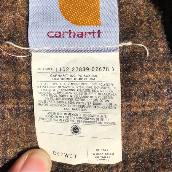 Carhartt Heavy Canvas Work Jacket - Picture 3 of 4